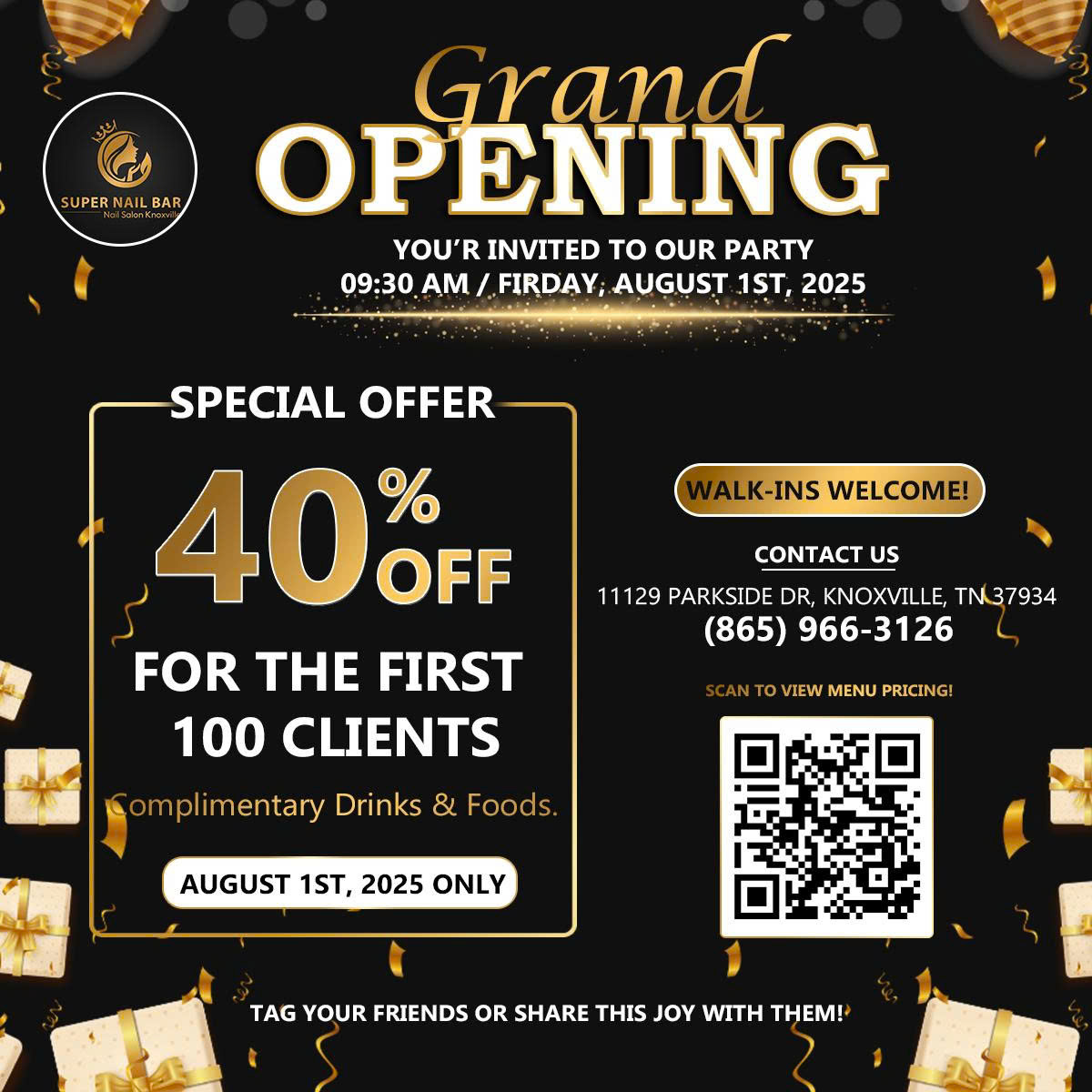 Super Nail Bar - Grand Opening